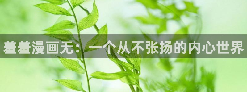囧次元官方版：羞羞漫画无：一个从不张扬的内心世界