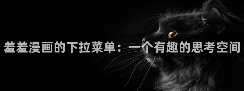囧次元的官方网站：羞羞漫画的下拉菜单：一个有趣的思考空间